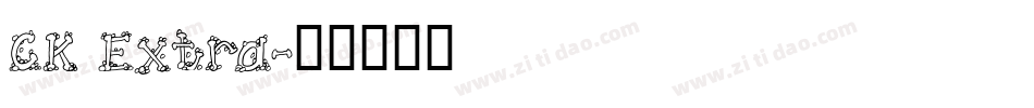 CK Extra字体转换